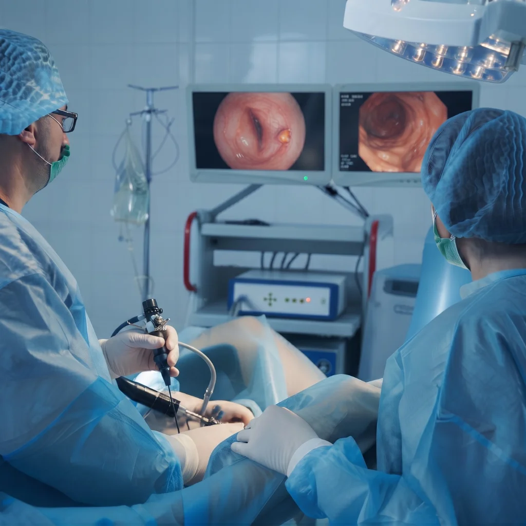 Endoscopy and hysteroscopy